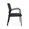Lesro Newport Wide Guest Chair Metal Frame, Black, RS Night Sky Upholstery NP1201 - alternate 2